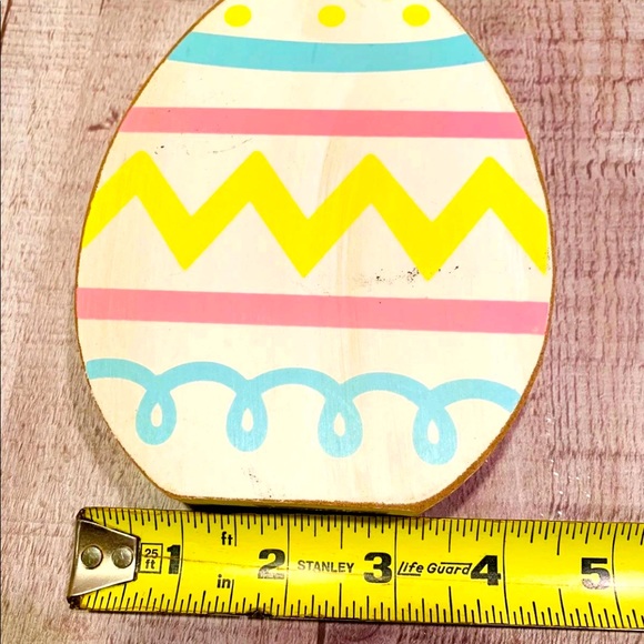 Reversible Happy Spring/Easter Word Block Signs - Picture 9 of 11